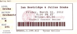 Bostridge Ticket